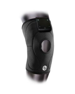 Genouillère chauffante d'électrostimulation Compex anti-douleur