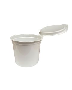 Crachoir en plastique avec couvercle