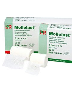 Bande de fixation élastique Mollelast 4m