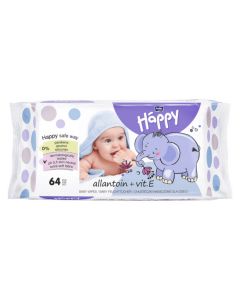 Lingettes bébé Bella Happy Baby à l'allantoïne et vitamine E