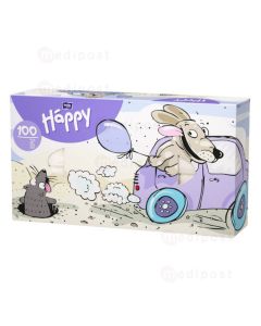 Mouchoirs Happy Baby 2 plis motif chien