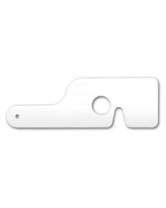 Cache-oeil face à main