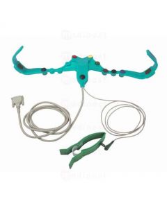 Ceinture ECG avec cable patient, avec vis Lev Med