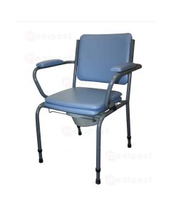 Chaise percée accoudoirs escamotables,réglable en hauteur GR15