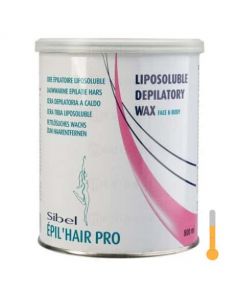 Cire Maxi Pro rose visage et corps (Pot 800 ml)
