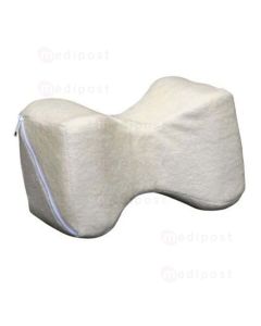 Coussin Knee Pillow - cale genoux, taie blanche sans attache