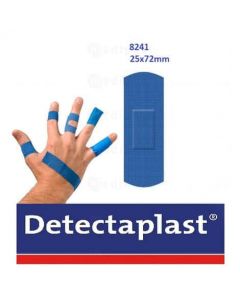 Detectaplast Elastic pansement bleu détectable 25x72mm