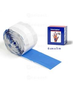 Detectaplast Universal pansement bleu imperméable 6cmx5m