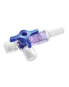 Discofix Blauw drieweg-infuuskraan