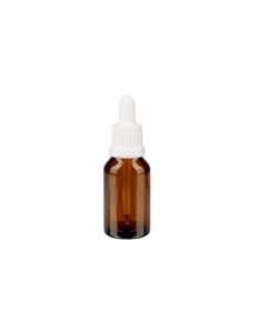 Flacon compte-goutte en verre brun 30ml