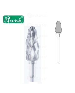 Fraise carbure - cône ø 6mm - denture croisée très grosse