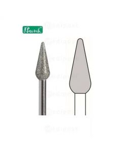 Fraise diamant - flamme ø 4,7mm - grain moyen