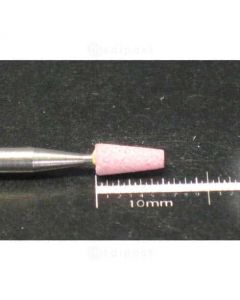 Fraise émeri - allumette ø 2,8mm - corindon affiné rose