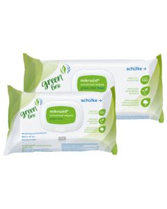 Lingettes désinfectantes Mikrozid Universal wipes green line