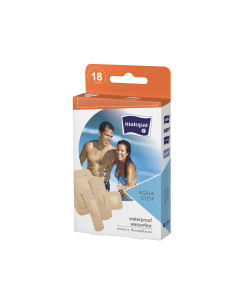Pansements adhésifs Aqua Stop - assortiment 18pc Matopat