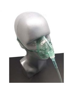 Masque à oxygène pédiatrique avec tubulure de 2 mètres