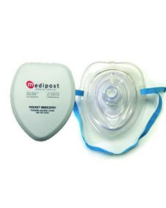 Médipost First Aid Masque de poche avec prise O2