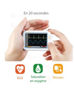 Moniteur de signes vitaux ECG Checkme Lite