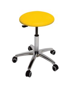 Tabouret circulaire Ecopostural base aluminium