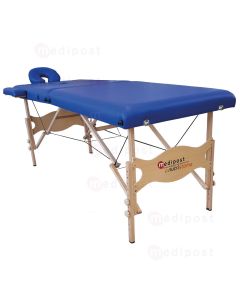 Inklapbare houten massagetafel, 2 delen