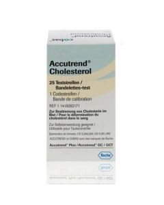 Tigettes Accutrend Cholestérol (25)