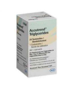 Tigettes Accutrend Triglycérides (25)