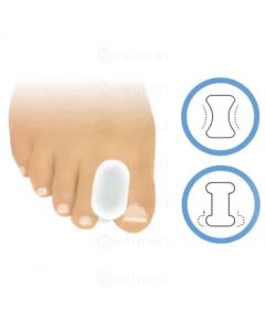 Ecarteurs d'orteil en gel osselets