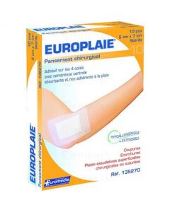 Pansement stérile support non-tissé Europlaie