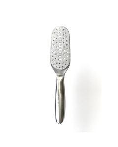 Râpe double face inox-stérilisable avec poignée ergonomique