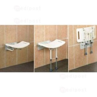 072311538DL siege douche Days fixation murale pieds alu M01