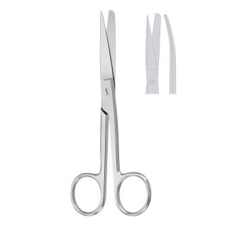 0811114 Ciseaux chirurgicaux courbes pointusmousses M01