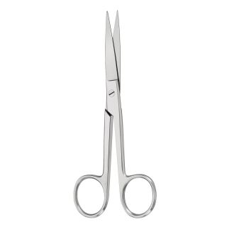 0812010 Ciseaux chirurgicaux droits  pointuspointus 10 cm M01