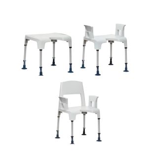 920001 Aquatec Pico Chaiseee de douche modulable Tabouret M01