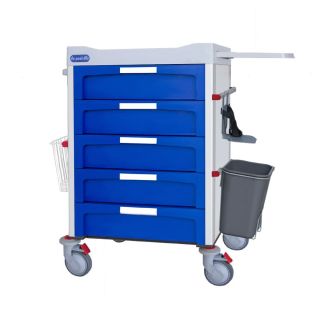 ASC-F-DNOV-050 Chariot de soin Novimed 5 tiroirs M01