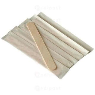 Abaisse langue pour adultes emballage individueln steriles M01