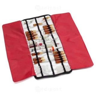 Ampoulier pochettepolyester rouge M01