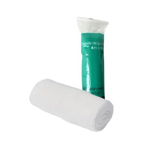 Bande de gaze non extensible, 17 fils, 10cmx4m M01