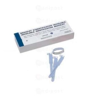 Bracelet d identification bebe enfant bleu M01