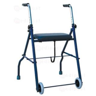 Cadre de marche 2 roues avec assise pliant type LONDRES M01