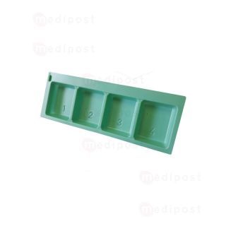 Cassette medicaments 225x85x20mm sans couvercle M01