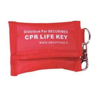 Champ facial pour reanimation porte cle M01