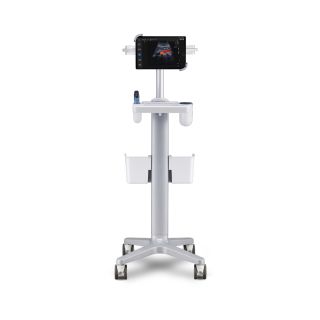 Chariot pied sur roulettes avec bras télescopique M01