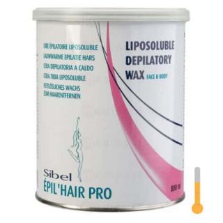 Cire Maxi Pro rose visage et corps Pot 800 ml M01