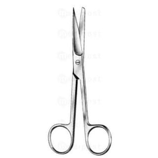 Ciseaux chirurgicaux pointe mousse droits 14cm M01