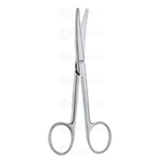 Ciseaux enucleation fins courbes 11cm M01