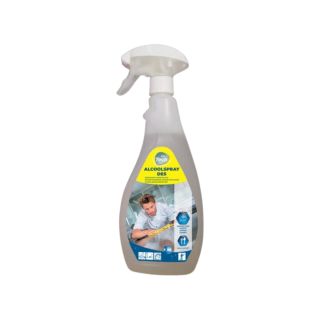 Désinfectant de surface AlcoolSpray DES Poltech 750ml M01