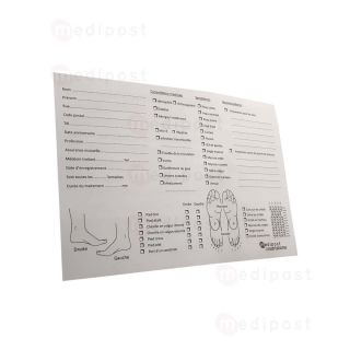Fiche podologique suivi patient M01