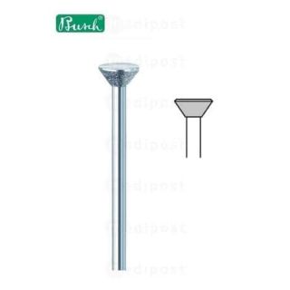 Fraise Diamant cone diametre6 5mm Side Grip grain moyen M01