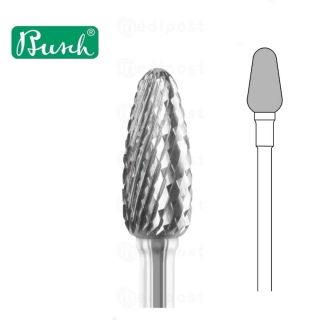 Fraise carbure cone diametre6mm denture croisee moyen M01