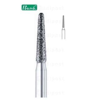 Fraise diamant allumette diametre 1 6mm bout arrondi grain moyen M01